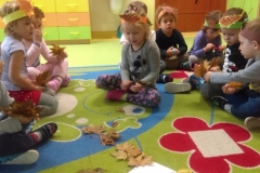 Jesienne zabawy w grupie Sloneczek