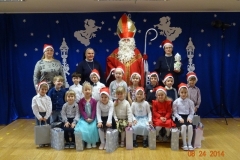 Spotkanie ze Św. Mikołajem u Aniołków i Motylków