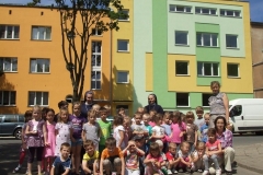 Zwiedzanie nowego przedszkola 27.06